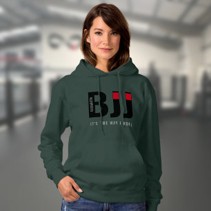 Woman's BJJ Personalised Hoodie