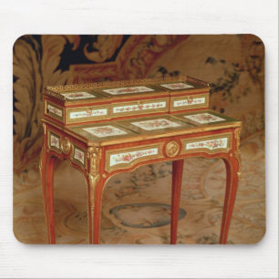 Woman's desk with panels of Sevres porcelain Mouse Pad