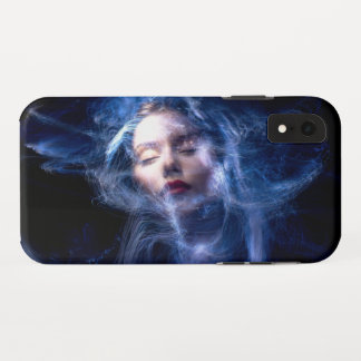 Womans Face Light Painting Case-Mate iPhone Case