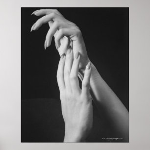 Womans Hands Poster