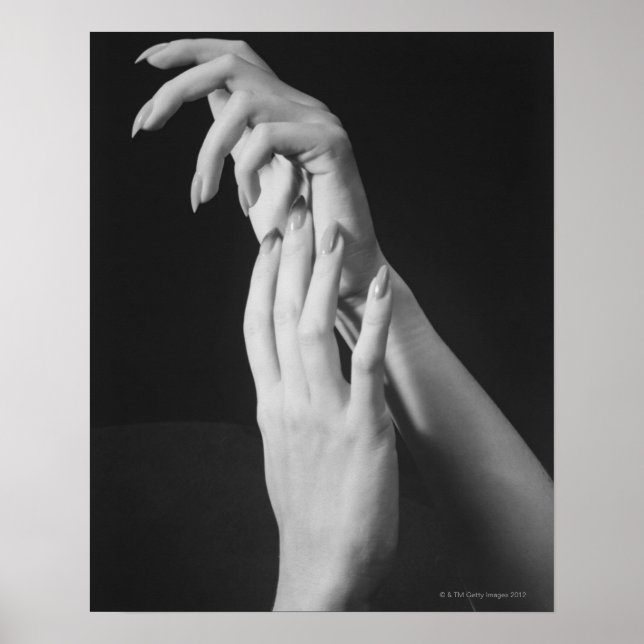 Womans Hands Poster (Front)
