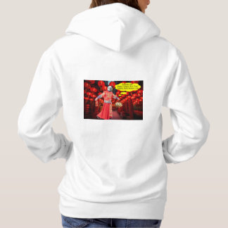womans hoodie.  Happy Chinese New Year.  panda/man Hoodie