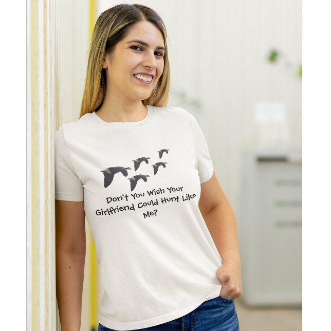 Woman's Hunting Shirt - Funny (Funny hunting womne's shirt.)