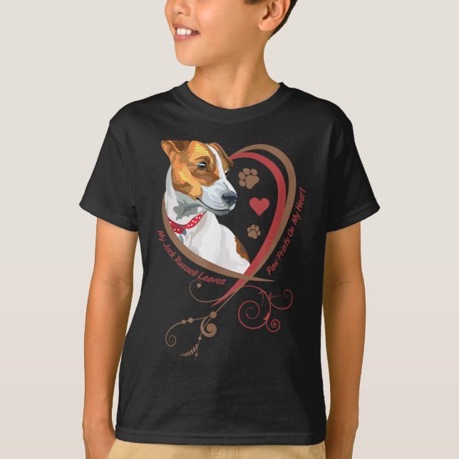 Womans Jack Russell Terrier Shirt Parson Russell T (Front)