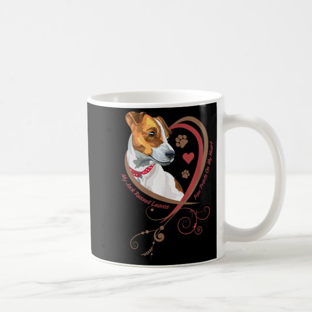 Womans Jack Russell Terrier Shirt Parson Russell T Coffee Mug (Right)