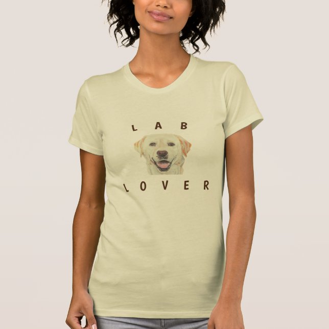 Woman's Lab Lover T-Shirt (Front)