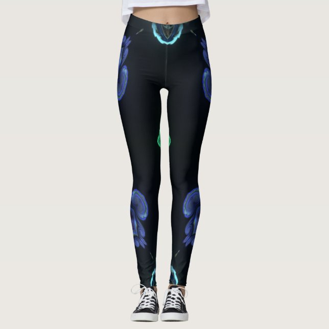 Womans Leggings Tights Comfy Clothing Athletic (Front)