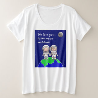 Woman's Plus Size T-Shirt for new grandparents