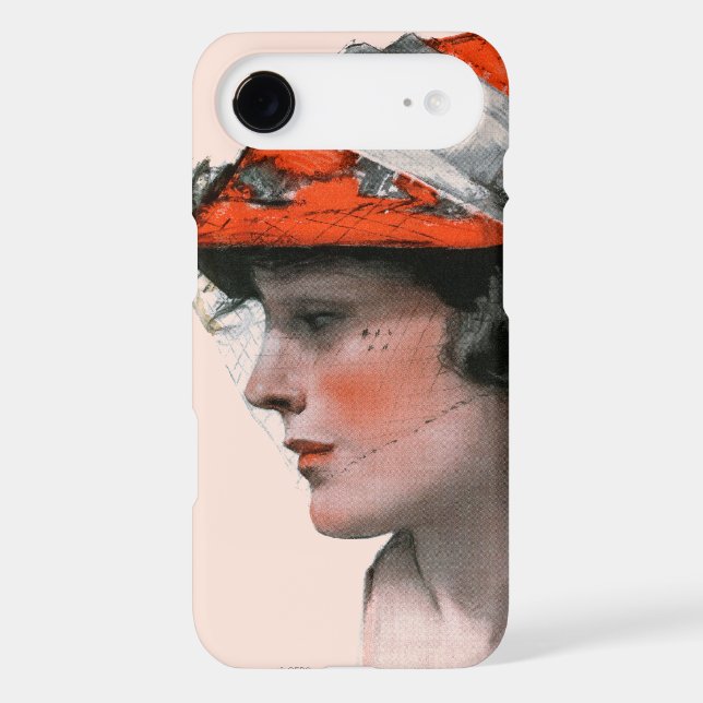 Woman's Profile Case-Mate Samsung Galaxy Case (Back)