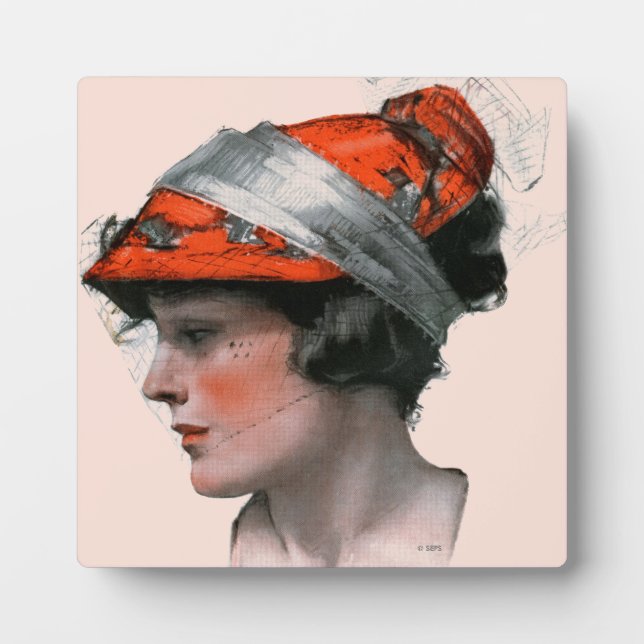 Woman's Profile Plaque (Front)