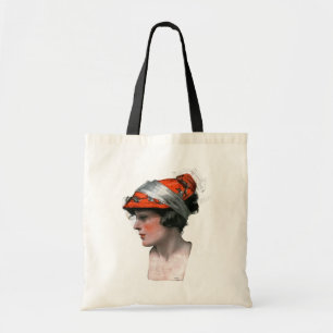 Woman's Profile Tote Bag