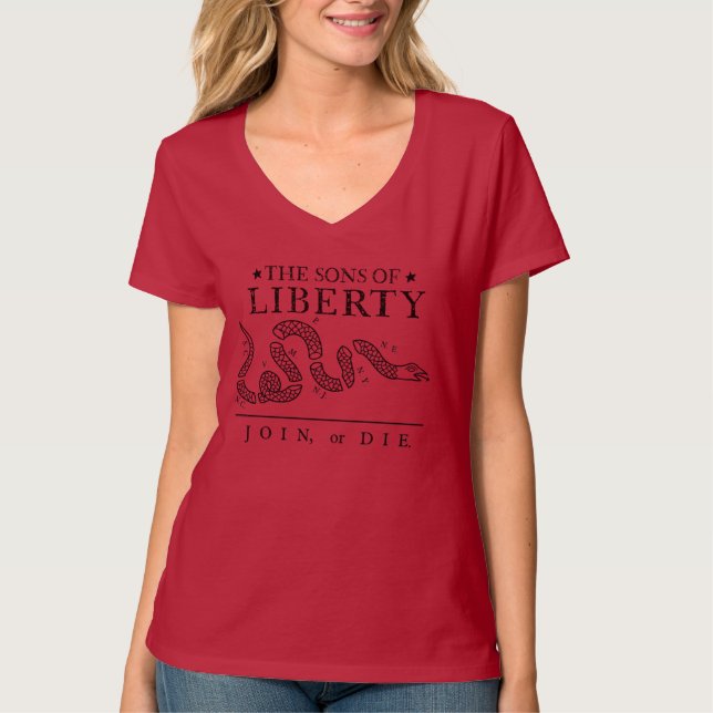 womans Sons of Liberty Tee (Front)