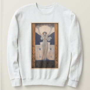 Woman's Suffrage Artwork Sweatshirt