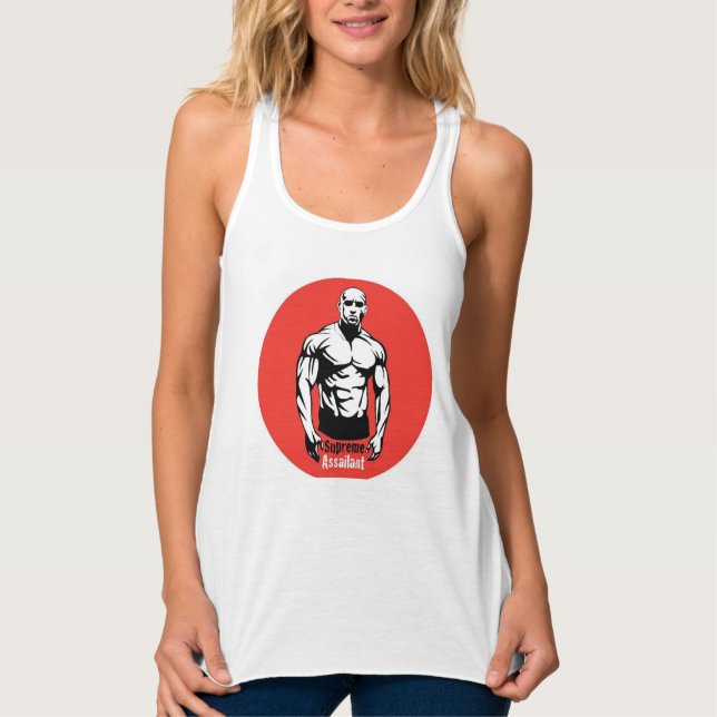 WOMAN'S TANK TOP FOR THE GYM/CASUAL WEAR (Front)