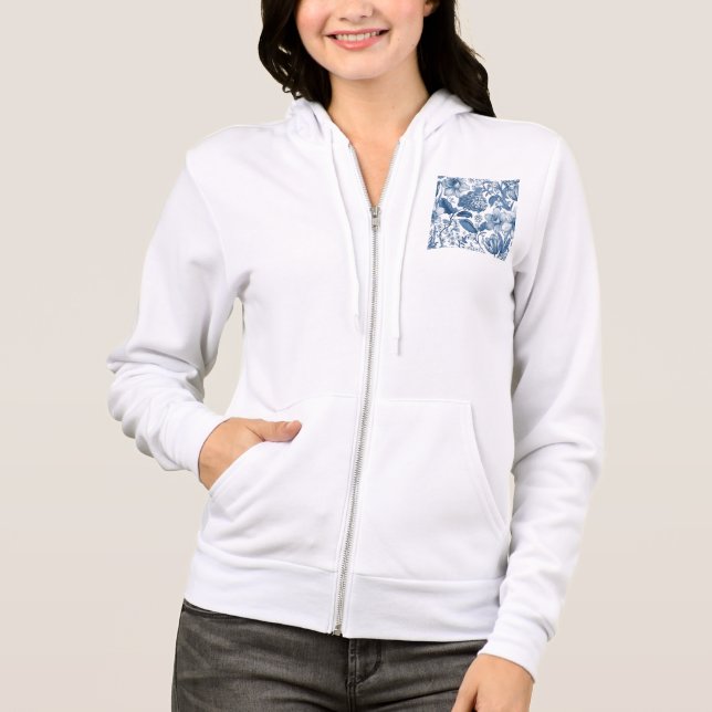Woman's Zip-Up Hoodie (Front)