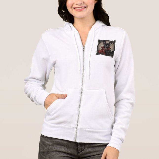 Woman's Zip-Up Hoodie (Front)