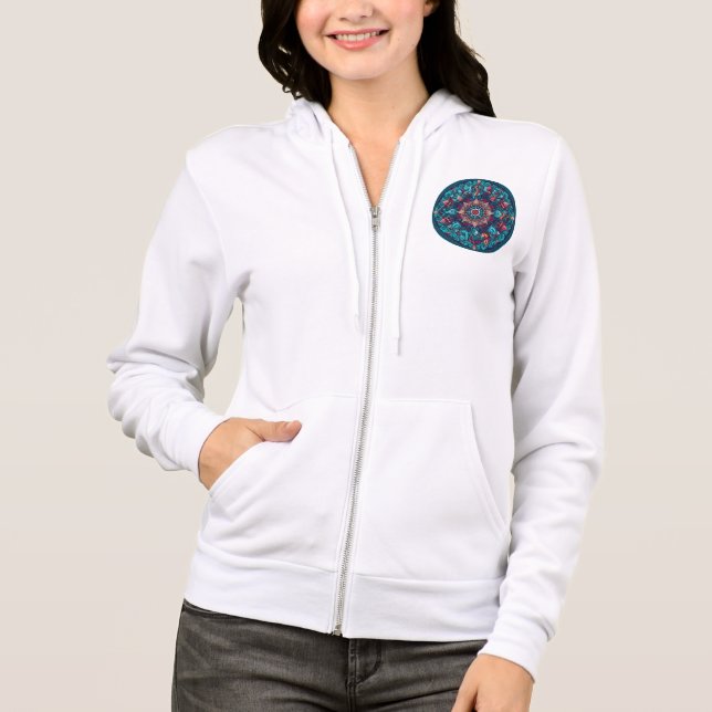Woman's Zip-Up Hoodie (Front)