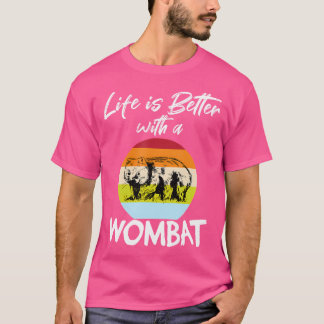 Wombat Funny Animal Loves Wombat T-Shirt