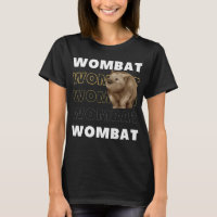 Wombat Funny Animal Zoo Australia gifts