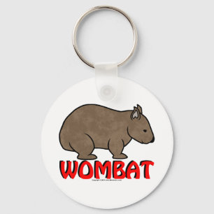 Wombat Logo Key Ring