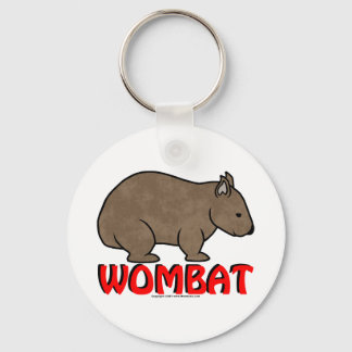 Wombat Logo Key Ring