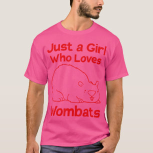 Wombat Marsupial Australia New Zealand T-Shirt