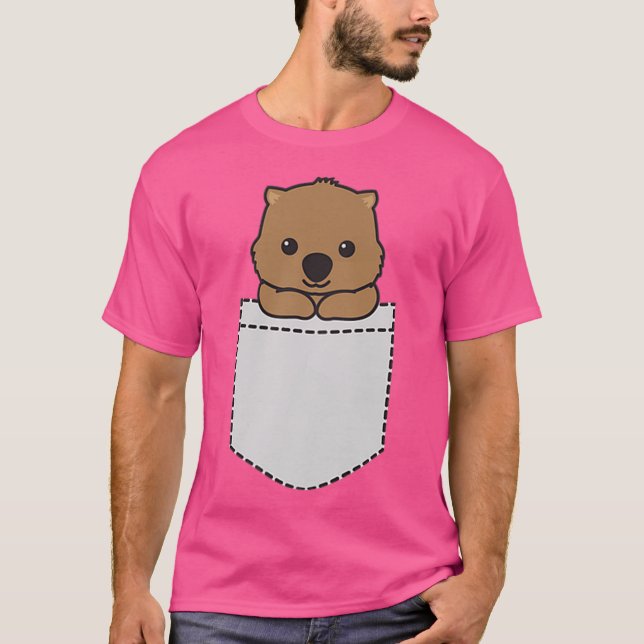 Wombat Pocket T-Shirt (Front)