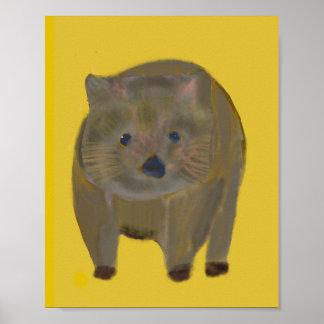 Wombat poster