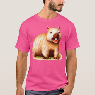 Wombat Rodent Australian Animal Wombat Lovers T-Shirt
