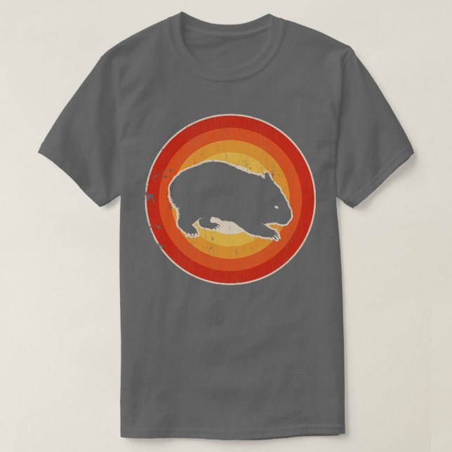 Wombat Sunset Retro for Men Women Boys Girls Kids  T-Shirt (Design Front)