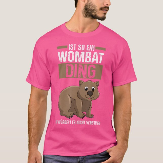 Wombat T-Shirt (Front)