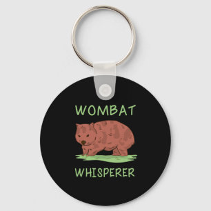 Wombat Whisperer Key Ring