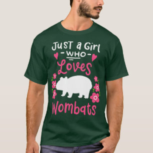 Wombat Wombat Lover Australian T-Shirt
