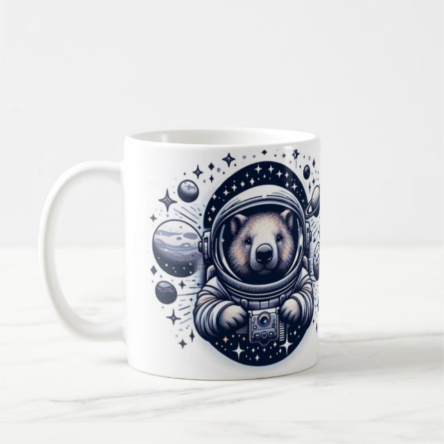 Wombat Wonderland Mug” Coffee Mug (Left)