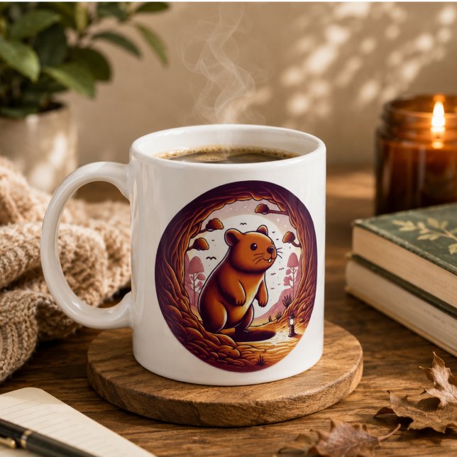Wombat Wonderland Mug” Coffee Mug (Wombat Wonderland Mug” Coffee Mug)