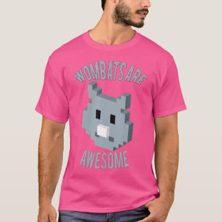 Wombats Are Awesome Animals Collection Fun s T-Shirt