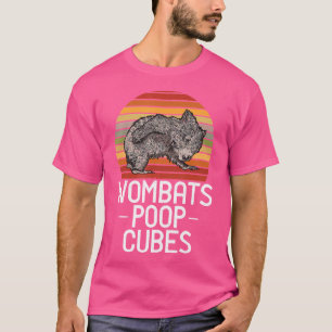 Wombats Poop Cubes Loves Wombat T-Shirt