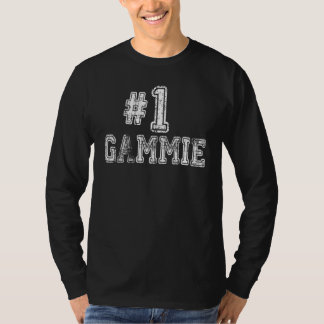 Women 1 Gammie Number One Family Love Pride Mother T-Shirt