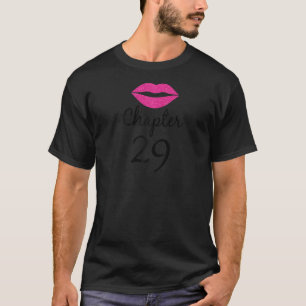 Women 29th Birthday  Chapter 29 Years Old 29th Bda T-Shirt