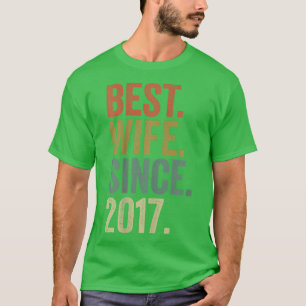 Women 5th Wedding Anniversary s, Best Wife Since 2 T-Shirt