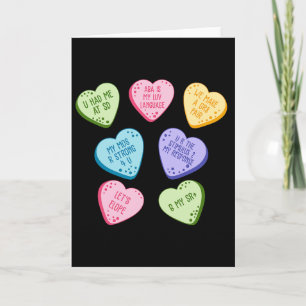 Women A Valentine Heart Candy Applied Behavior Ana Card