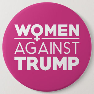 Women Against Trump 6 Cm Round Badge