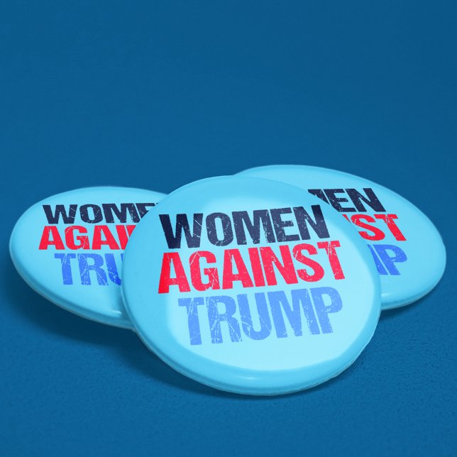 Women Against Trump 6 Cm Round Badge (Creator Uploaded)