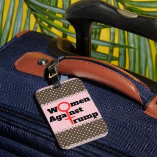 Women Against Trump Luggage Tag