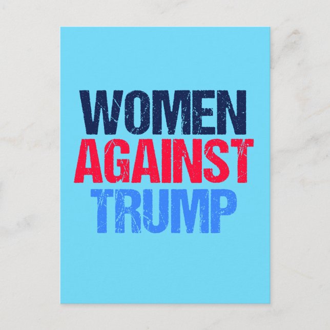 Women Against Trump Postcard (Front)