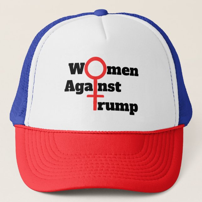 Women Against Trump Trucker Hat (Front)