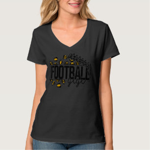 Women American Football Gigi Leopard Print For Gig T-Shirt