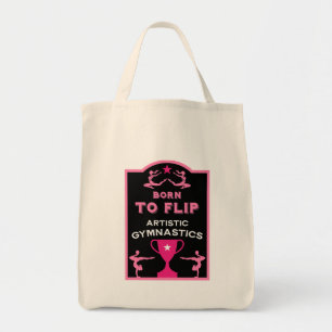 Women And Girls Artistic Gymnastics Tote Bag