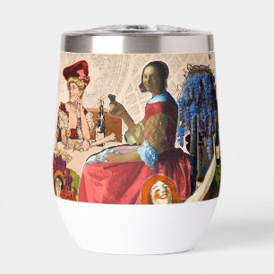 Women and Wine Collage