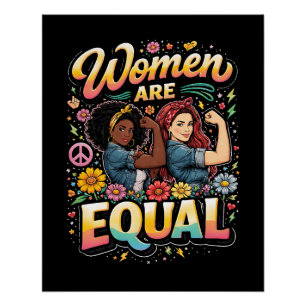 Women Are Equal Poster
